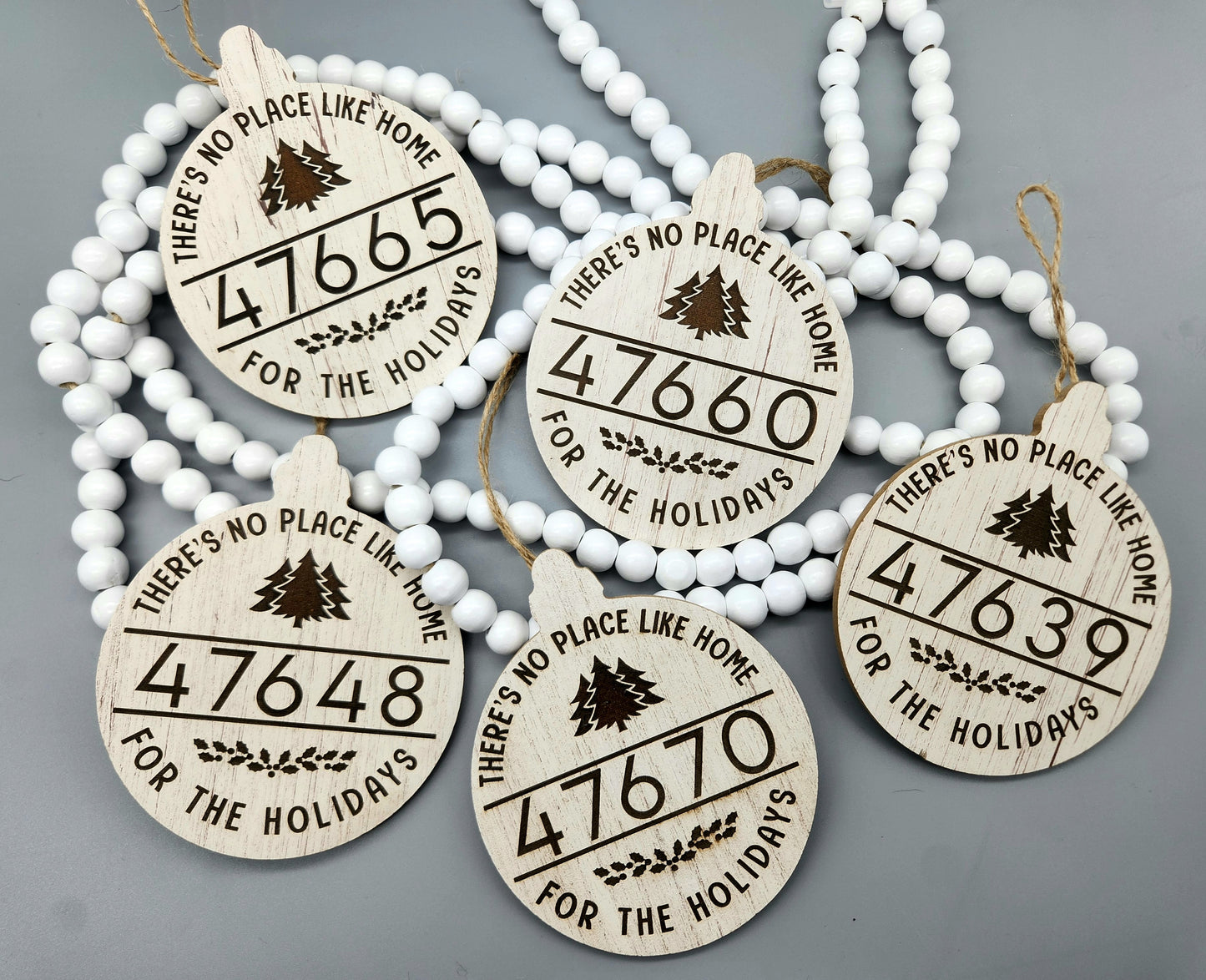 There’s No Place Like Home Zip Code Ornament