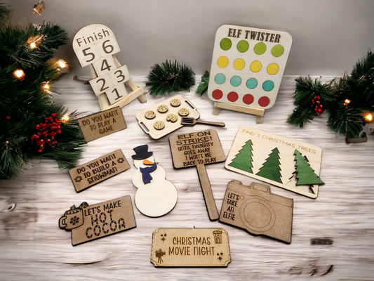 Elf Activity Props