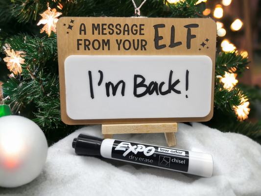 A Message From Your Elf!