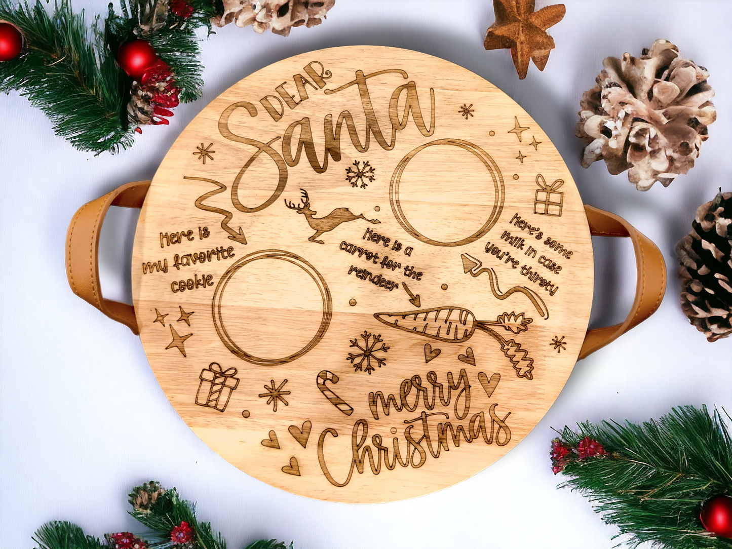 Dear Santa Plate