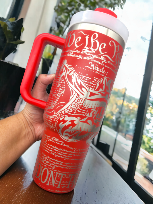 We the People 40oz Red Tumbler