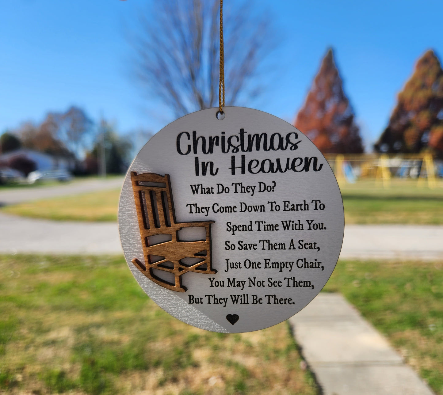 Christmas In Heaven Ornament